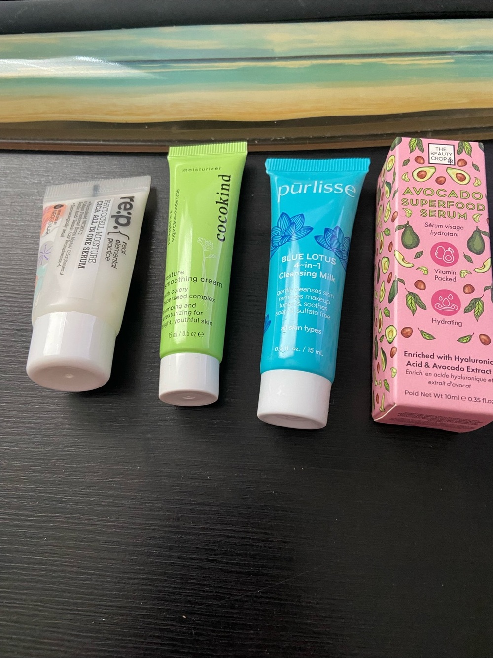 purlisse Blue Lotus Cleansing Milk Tube - Bright Blue Travel Size